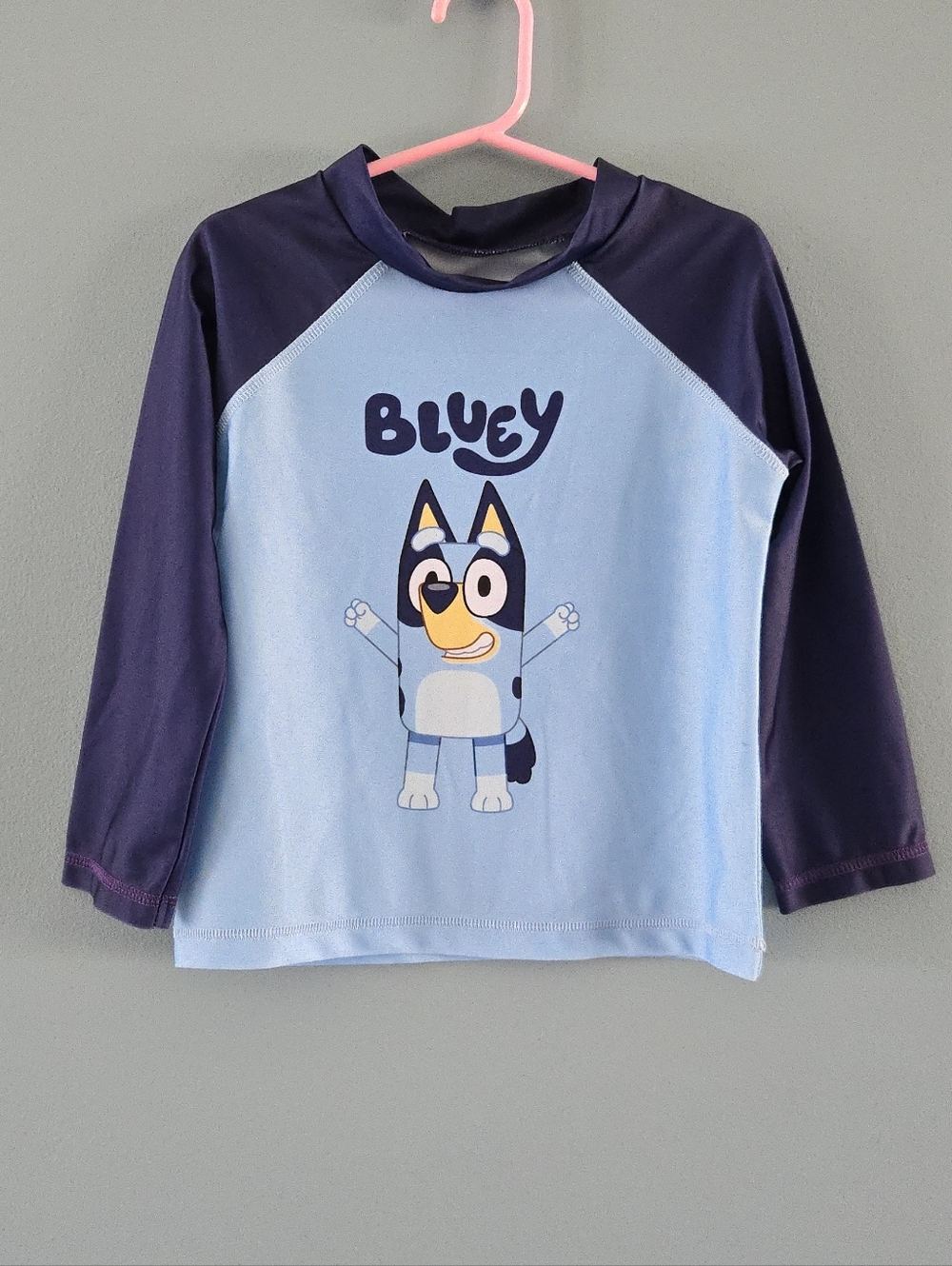 5T Bluey Long Sleeve Swim Shirt Unisex